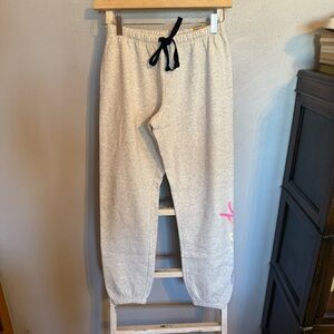 NWT PINK by Victoria Secret Classic Jogger Sweatpants Gray Size XS Women